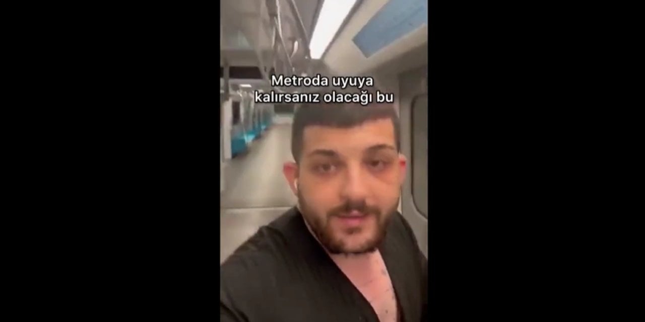 Metronun Son Seferinde Uyuya Kaldı: Başına Gelmeyen Kalmadı!