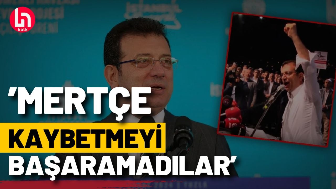 İmamoğlu'ndan sert sözler: Dilerim ki bu defa, mertçe kaybetmeyi başarırlar!