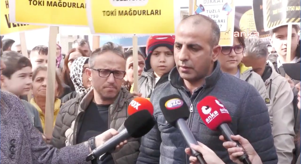 TOKİ Mağdurları Yine Haykırdı: "Mağdurlar Burada, Murat Kurum Nerede"
