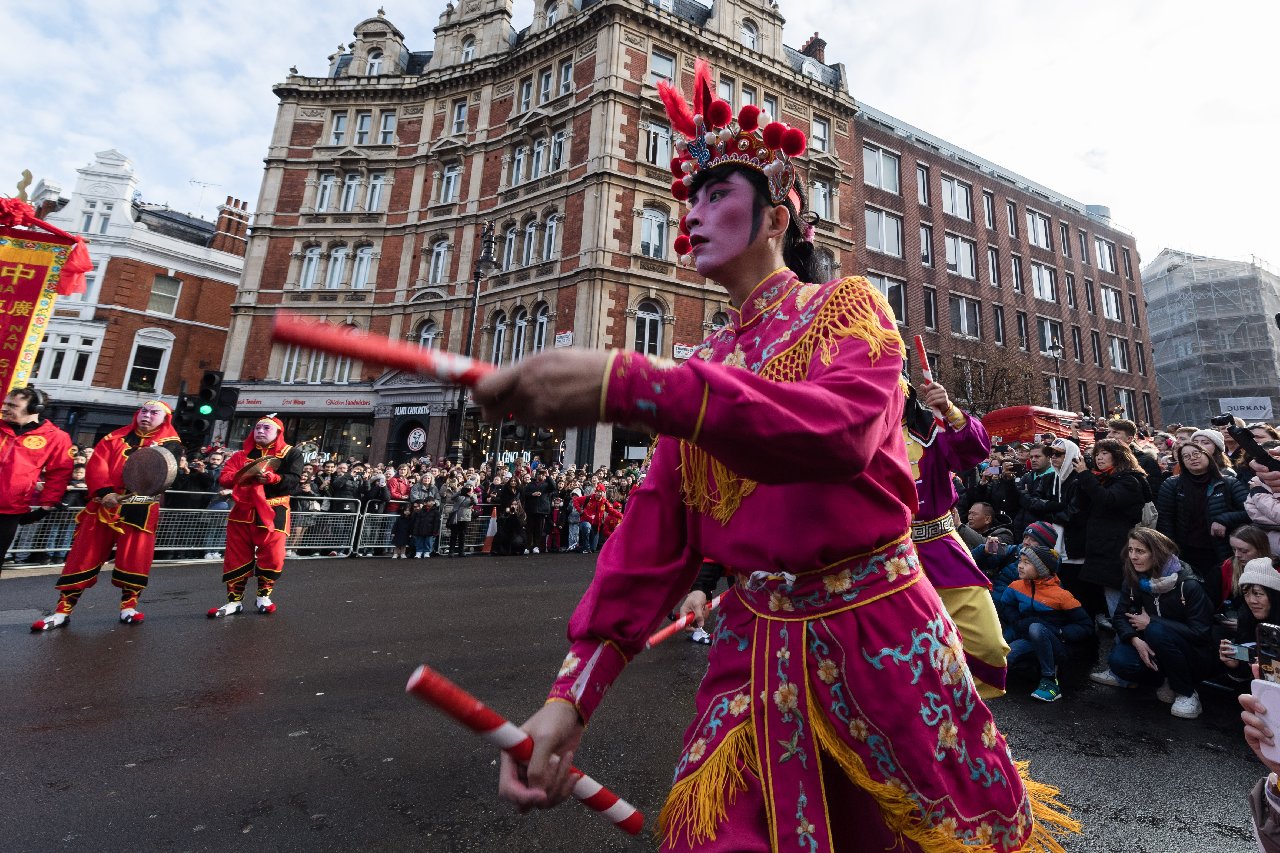 Londra'da Çin Yeni Yılı Böyle Kutlandı