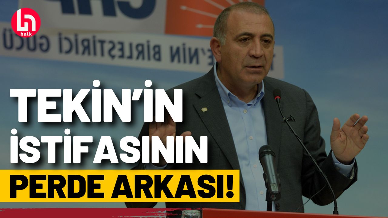 Gürsel Tekin neden istifa etti? İşte perde arkası!