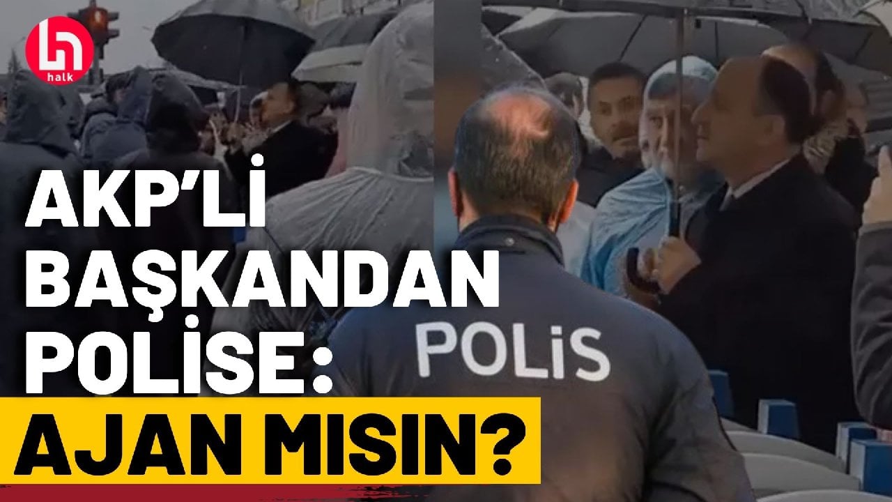 AKP'li başkandan polise ağır suçlamalar!