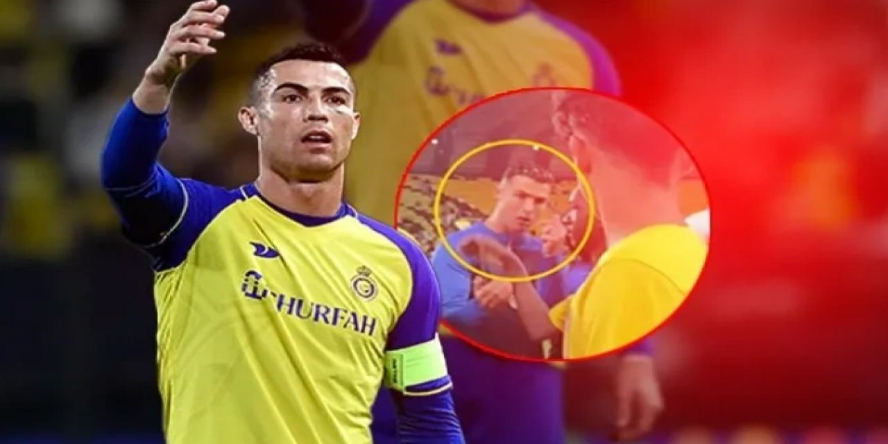 Oğlu, Ronaldo'yu Kızdırdı, Hareketi Kameralara Takıldı