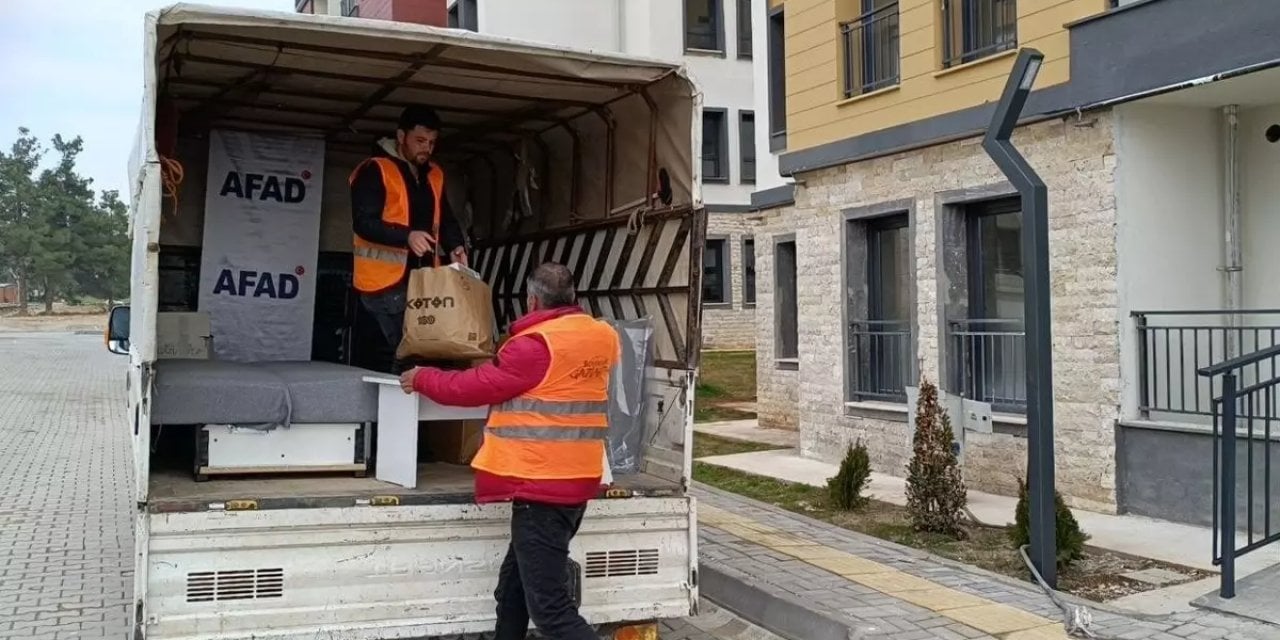 Gaziantep'te Deprem Konutlarına İlk Aile Yerleşti