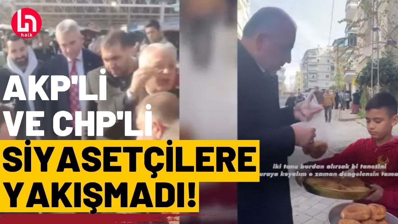 AKP'li ve CHP'li siyasetçilerin çocuklarla diyalogları yakışmadı!