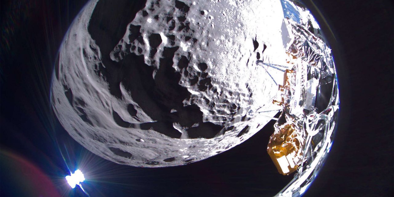 ABD'nin Uzay Aracı Ay'ın Görüntüsünü Paylaştı