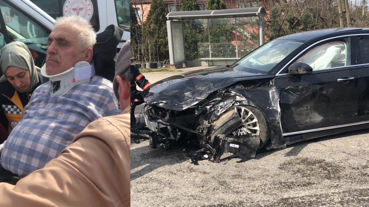 AKP Sakarya Milletvekili Trafik Kazası Geçirdi