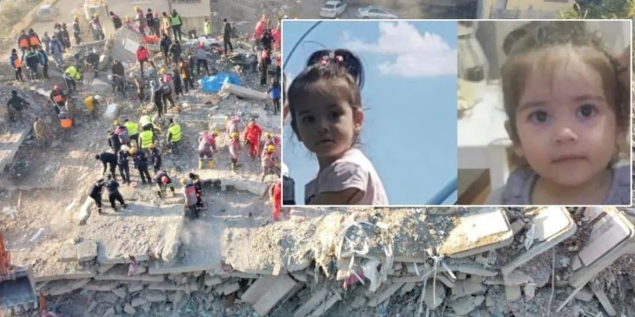 Depremde Kahramanmaraş'ta Kaybolan Minik Alya'nın Cenazesi Elazığ'da Bulundu