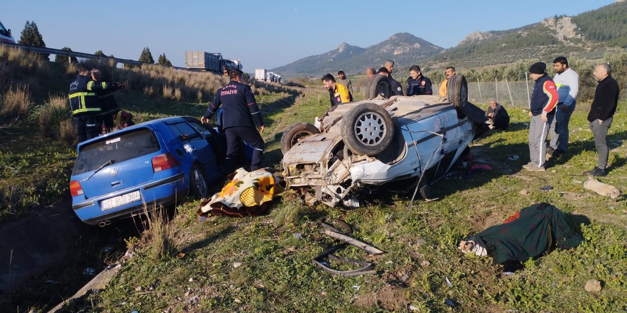 Facia Gibi Kazada Can Pazarı: 2 Ölü 4 Yaralı!