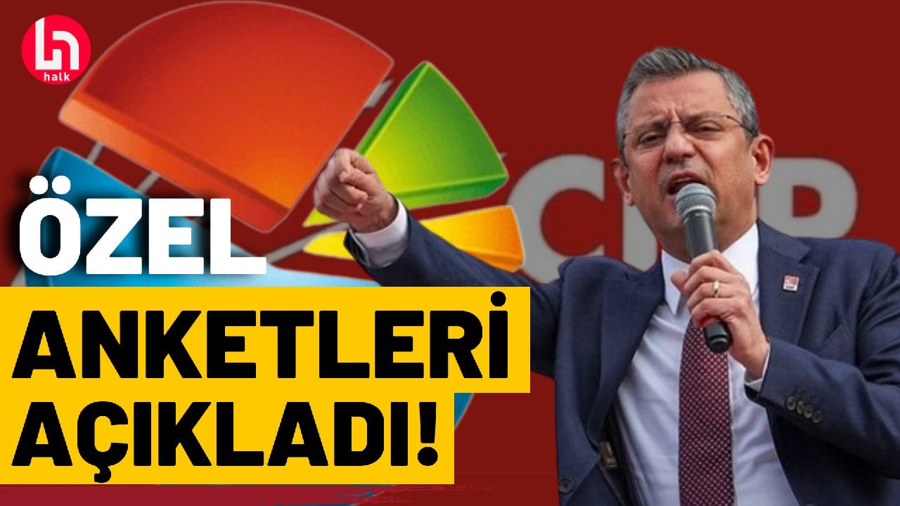 CHP lideri Özgür Özel'den anket açıklaması!