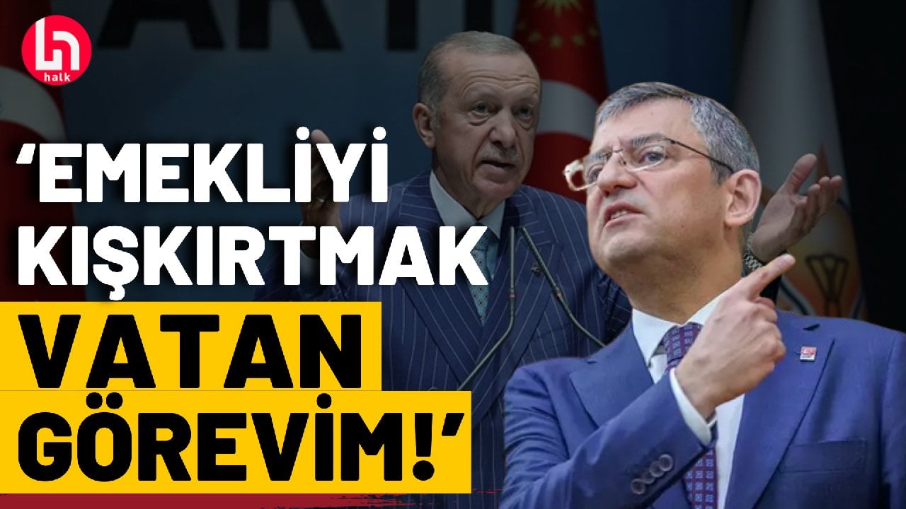 Özgür Özel'den Erdoğan'a 'kışkırtma' yanıtı!