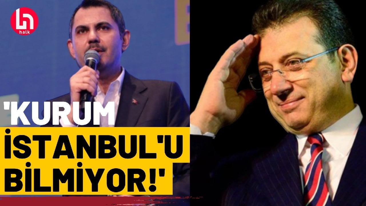 Murat Kurum 'Benle konuşamaz' dedi, İmamoğlu 'Tamam' deyince vazgeçti!