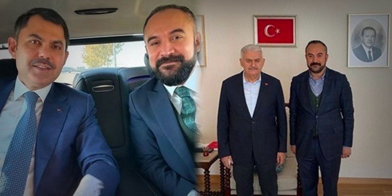 Fuhuştan Tutuklanan AKP'li Belediye Başkanı, Murat Kurum ve Binali Yıldırım'la Aynı Karede!