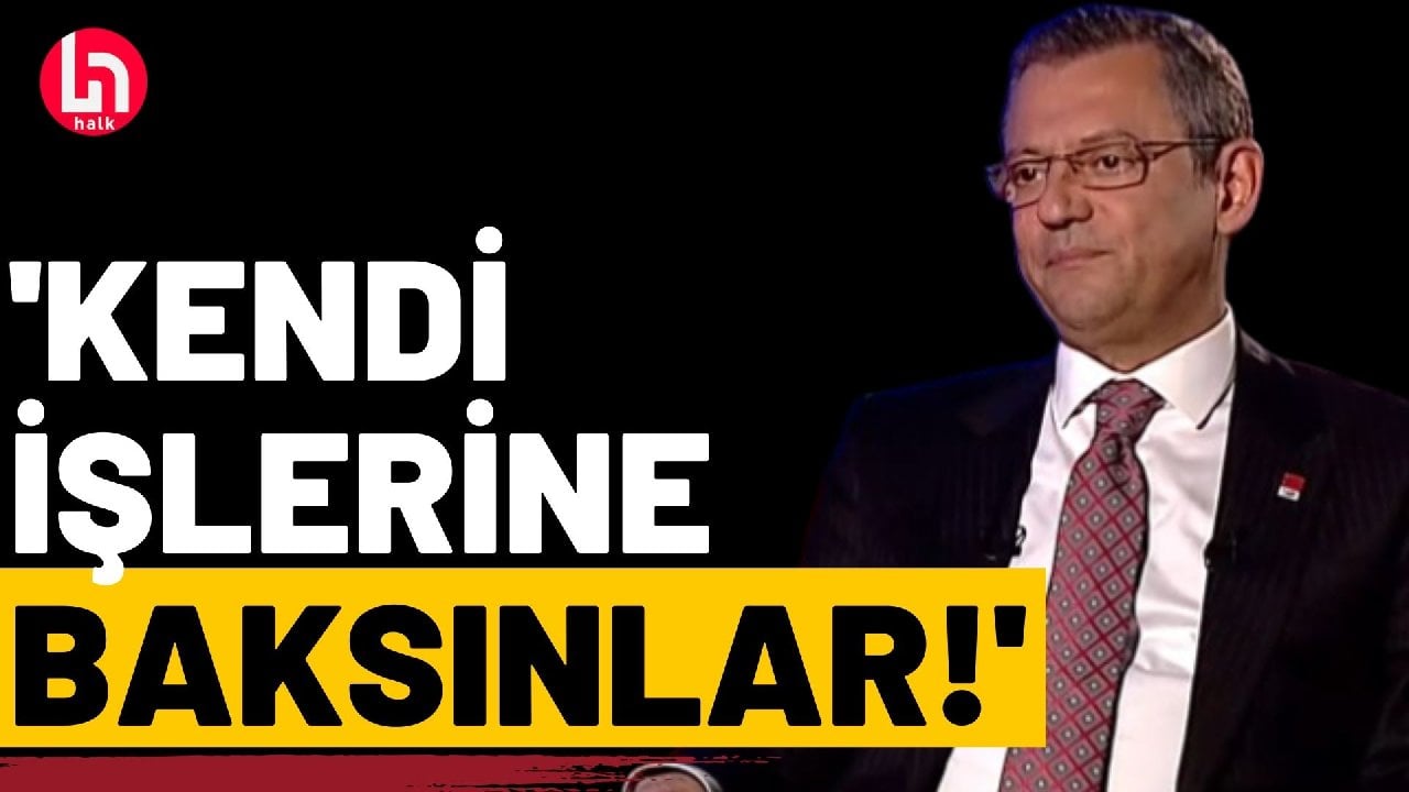 Özgür Özel'den sert sözler: Kendi partilerinde 'Genel Başkan değişiminin' adını anamayanlar...!