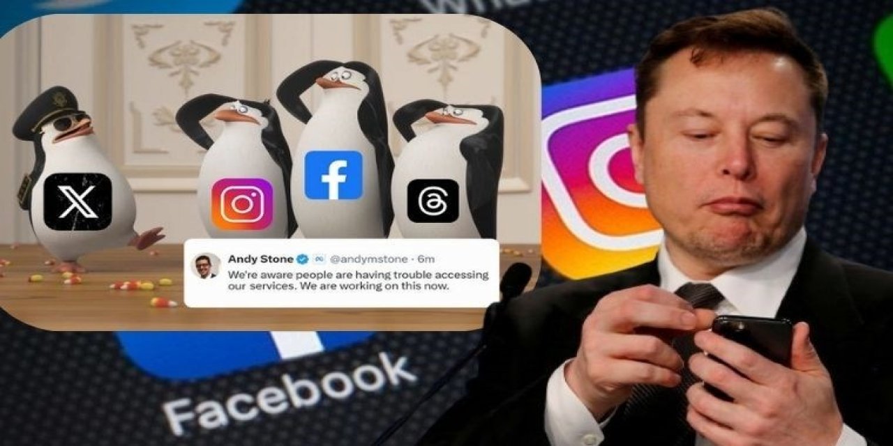 Elon Musk Facebook ve Instagram'ı Tiye Aldı