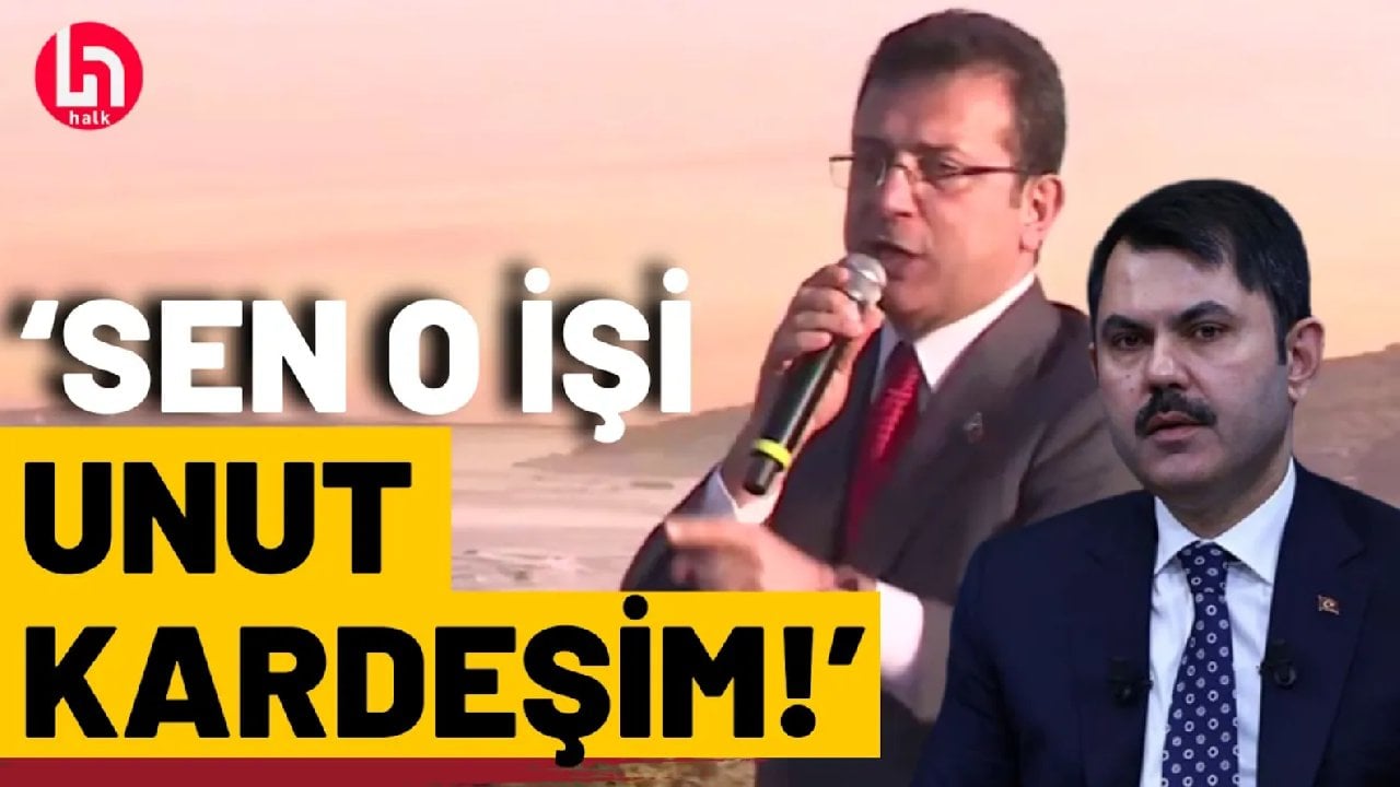 İmamoğlu'ndan Kurum'a sert sözler!