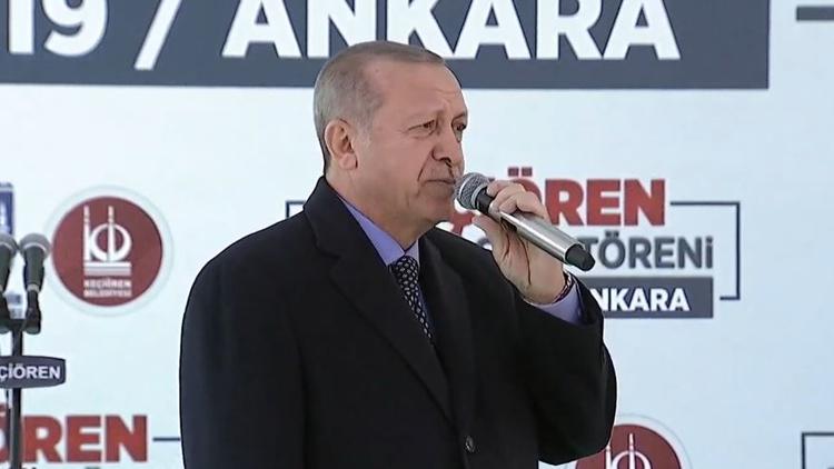 Cumhurbaşkanı Erdoğan: Temizlik ürünlerine de gireceğiz