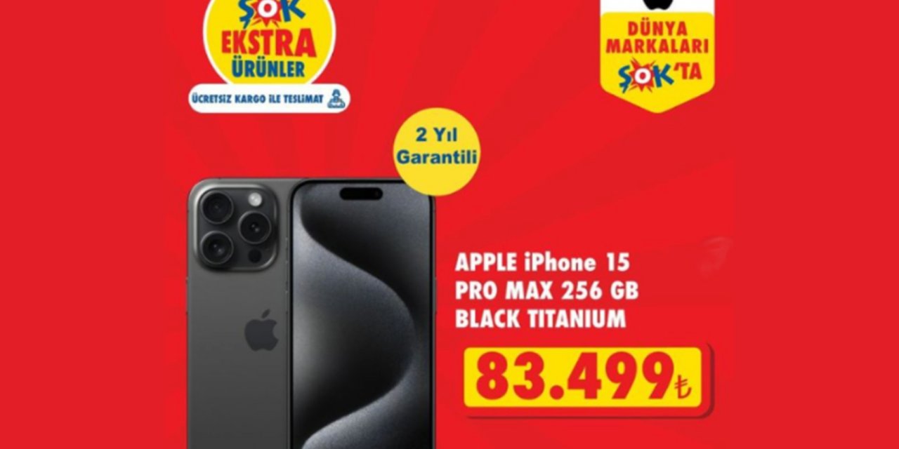 ŞOK iPhone 15 Pro Max Satıyor! Apple'dan daha ucuz!