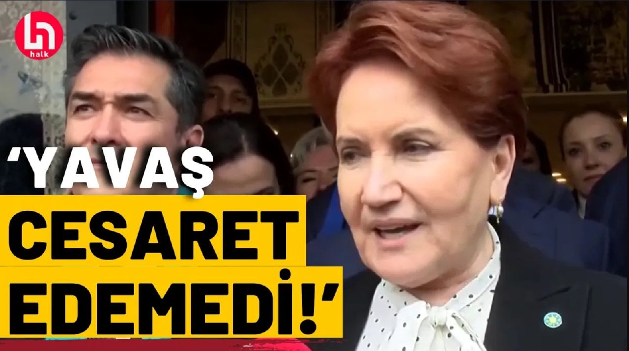 Meral Akşener'den Yavaş'a yeni söylem!