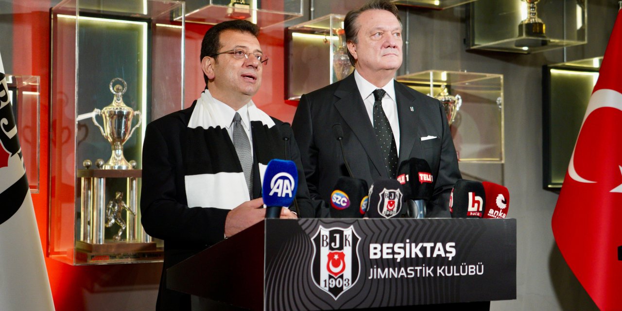 İmamoğlu'ndan Beşiktaş'a Ziyaret