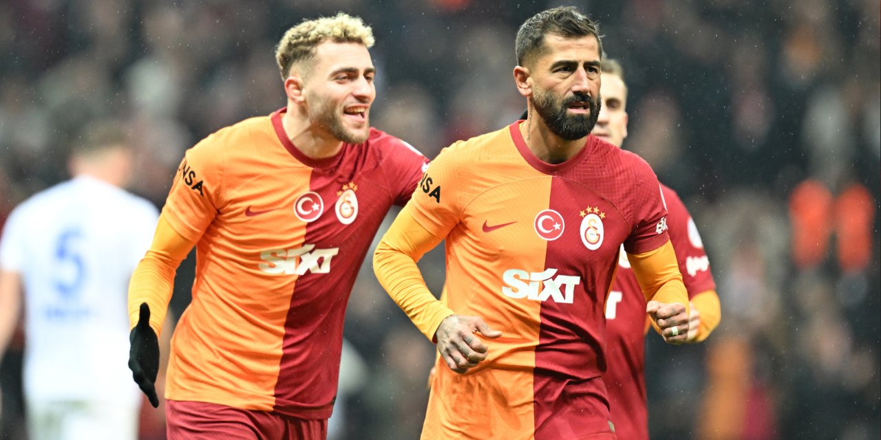 Galatasaray, Rizespor'a Gol Olup Yağdı