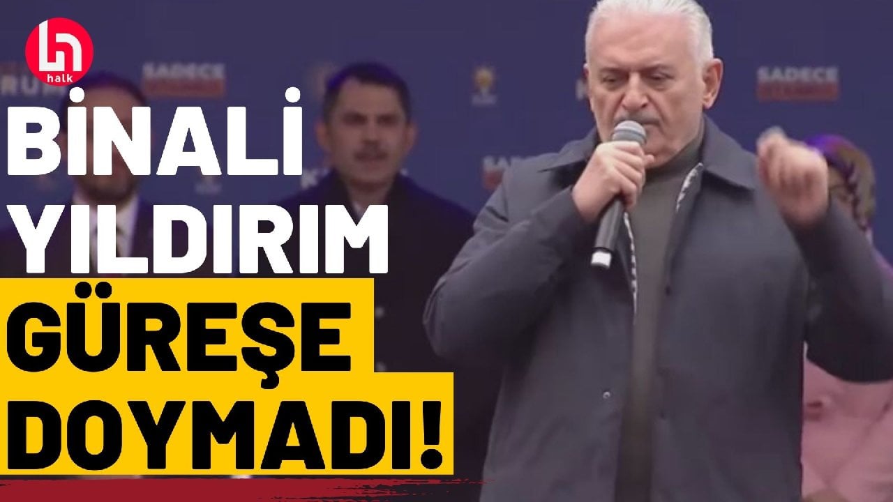 İmamoğlu'na 2 kez kaybeden Binali Yıldırım, Kurum için sahada!