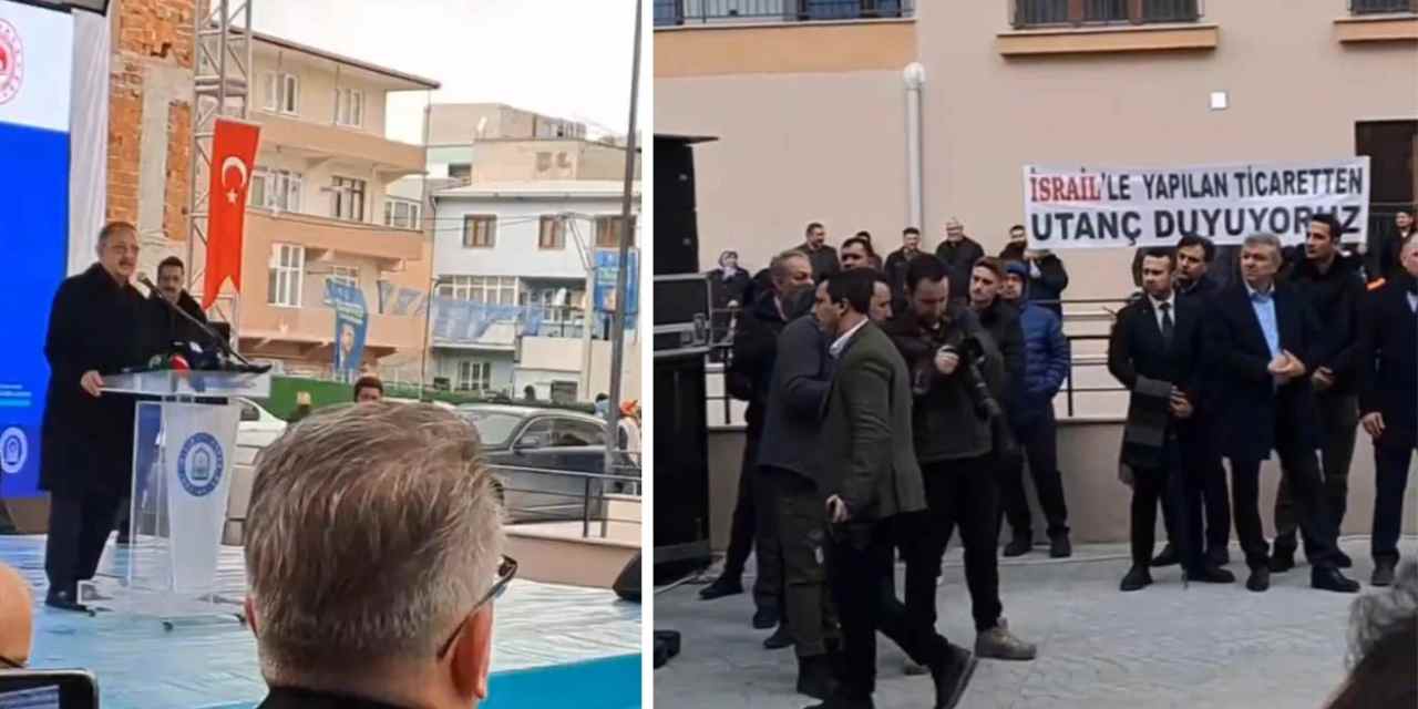 İki Bakana Bursa’da Protesto Şoku