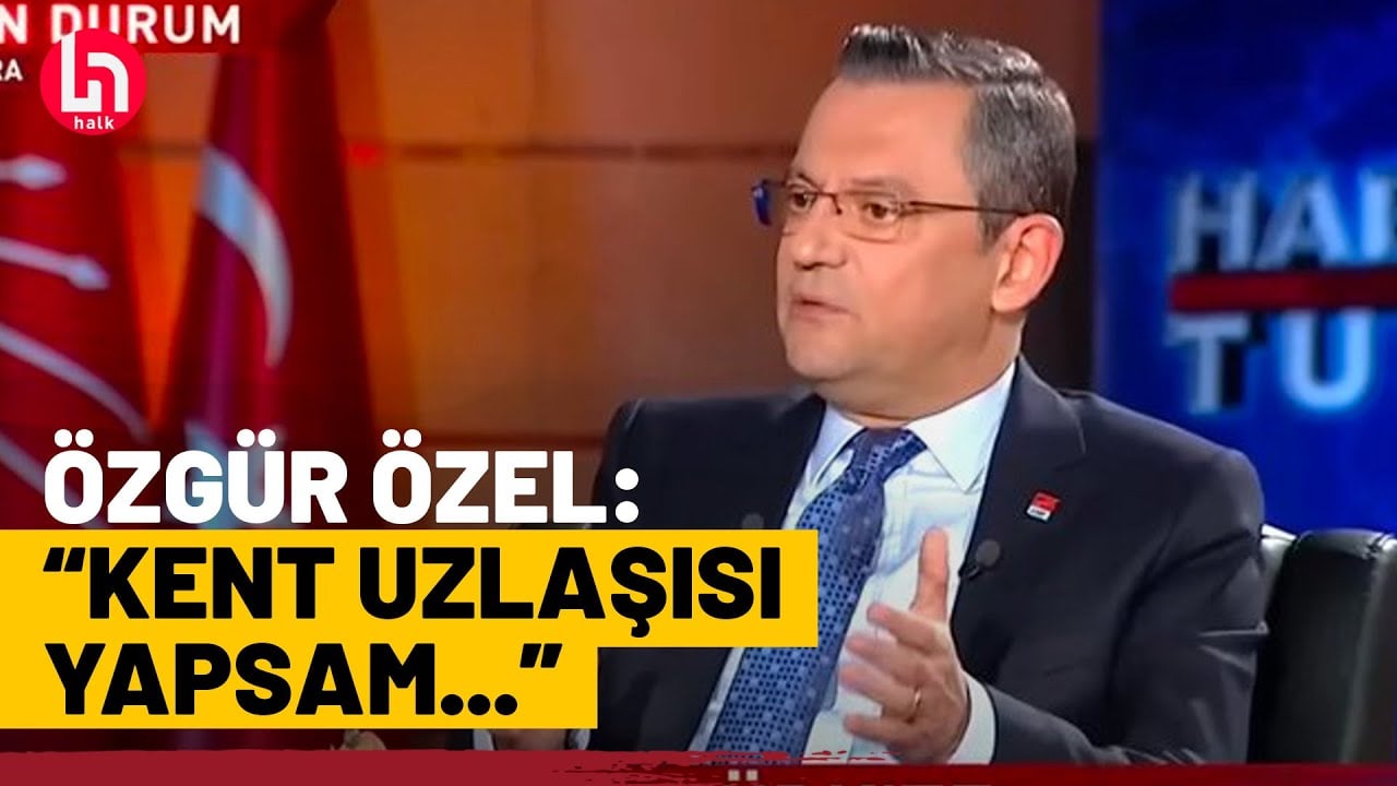 Özgür Özel'den DEM Parti açıklaması! 'Kent uzlaşısı yapsaydım...'