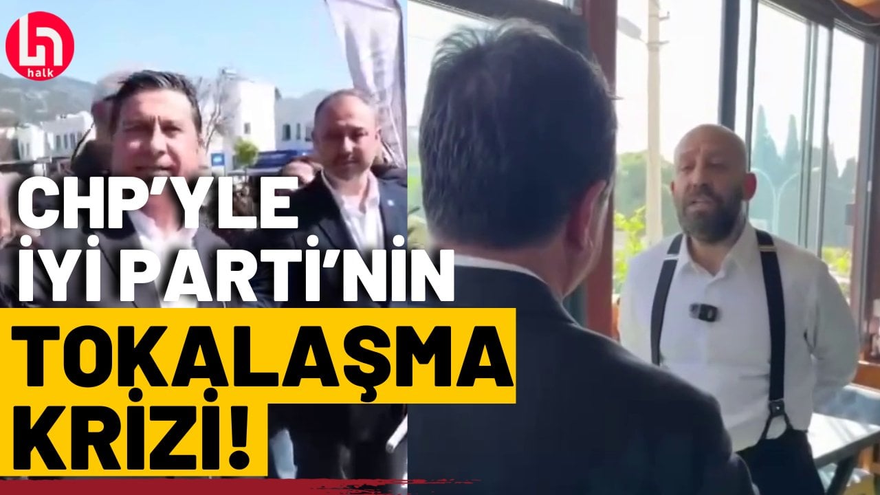 İYİ Parti'li ve CHP'li aday arasında tokalaşma tartışması!