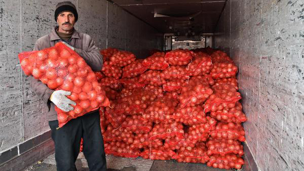 İran'dan soğan ithalatı başladı