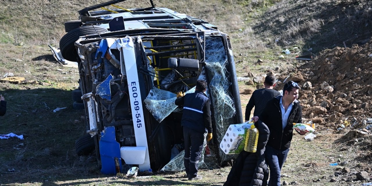 Başkentte Feci Kaza: EGO Otobüsü Devrildi Onlarca Yaralı Var!