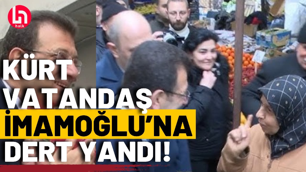 İmamoğlu'nun Kürt vatandaşla samimi diyaloğu!