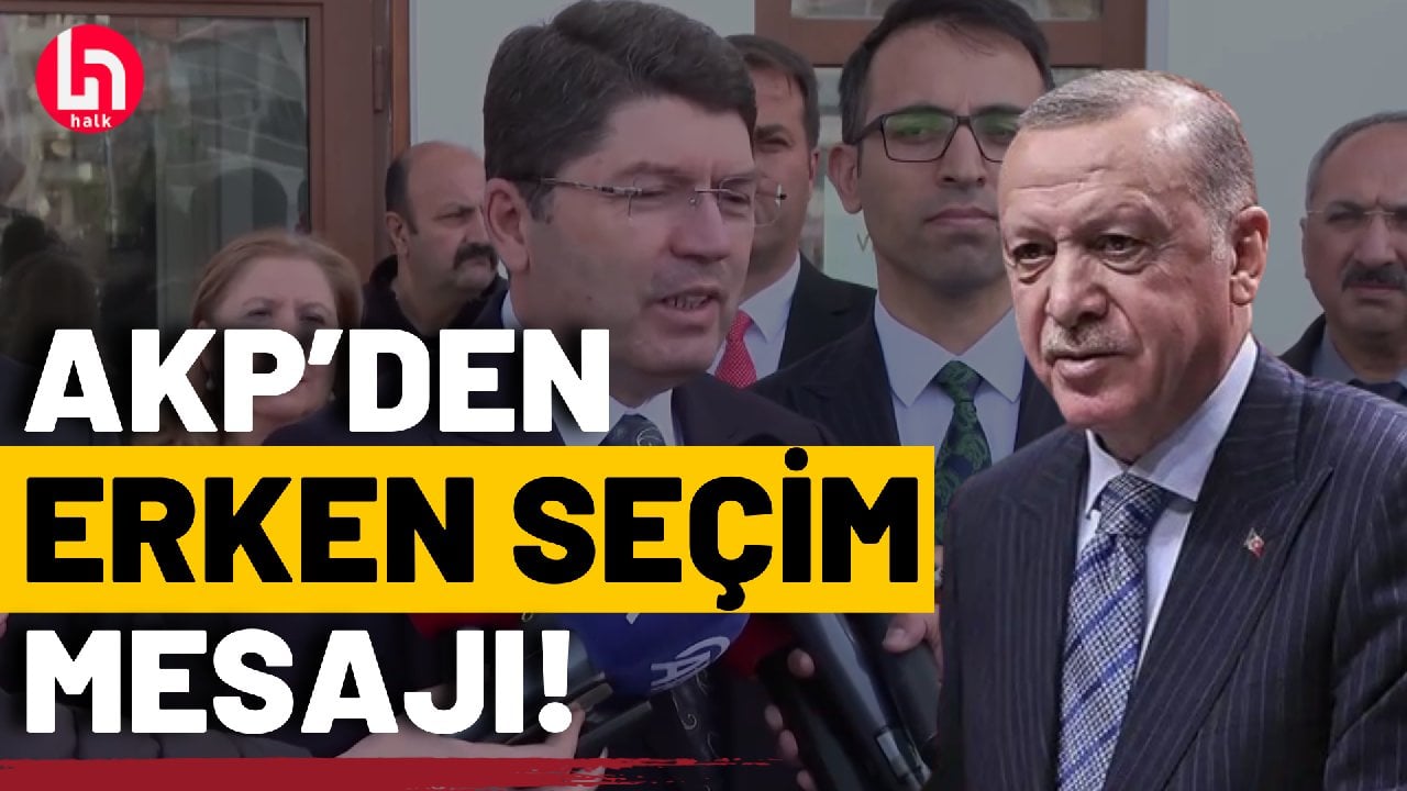 Erdoğan yeniden aday olabilecek mi? Bakan Tunç'tan 'erken seçim' mesajı!