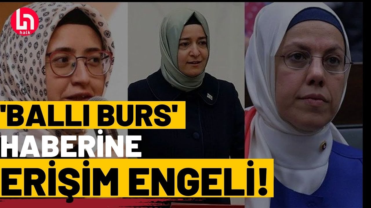 AK Partili Kaya'nın İBB'den aldığı burs haberlerine artık erişilemeyecek!