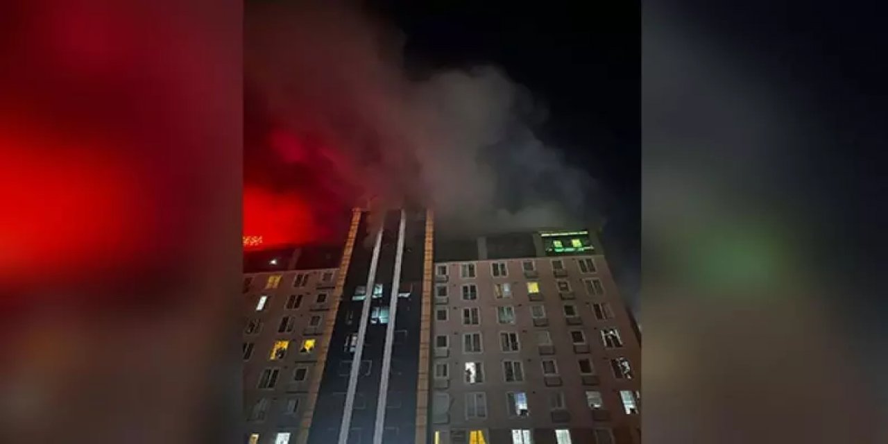 Bakırköy'de Rezidansta Çıkan Yangın Söndürüldü