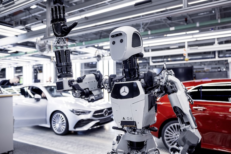 Mercedes'in yeni çalışanı: İnsansı robotlar!
