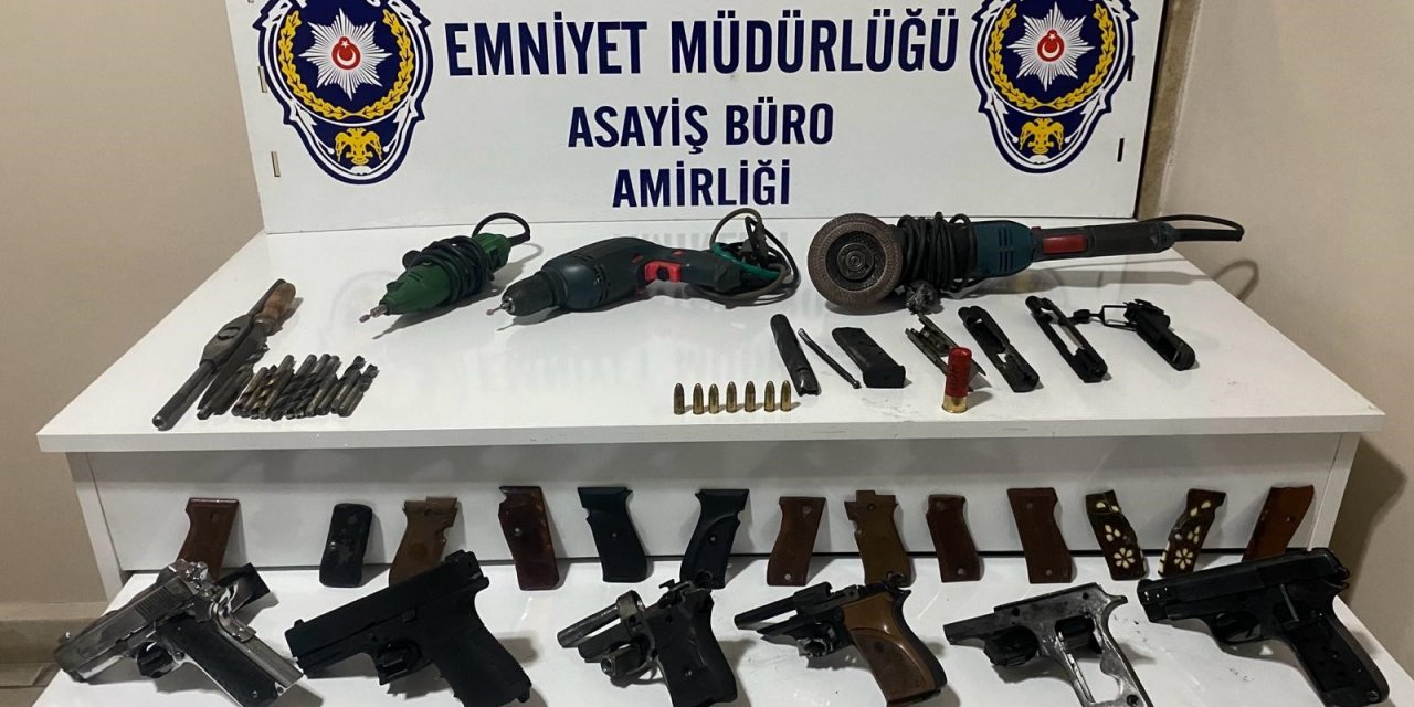 Kaçak Silah Atölyesine Operasyon: İş Yeri Sahibi Tutuklandı