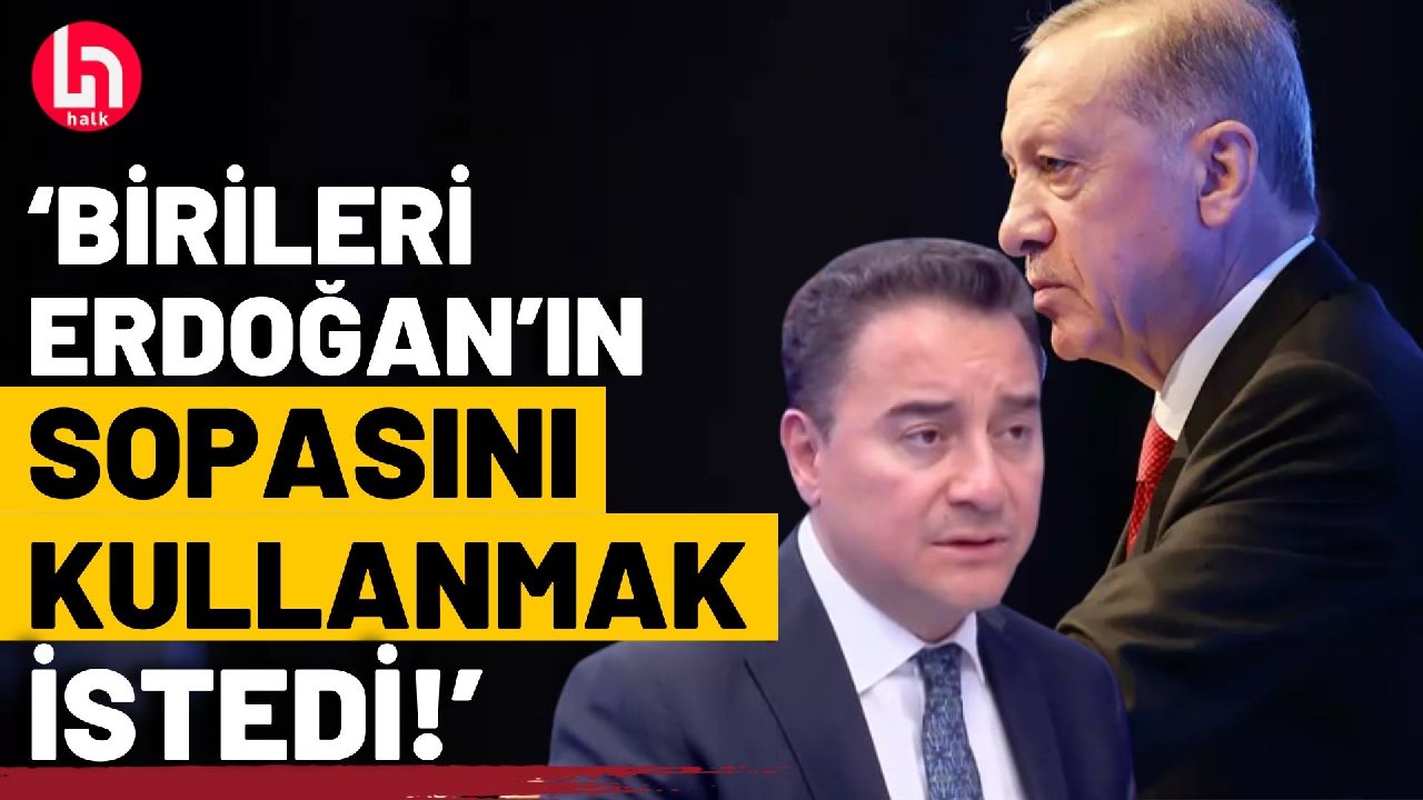 DEVA Partisi Başkanı Ali Babacan'dan 6'lı masa göndermesi!