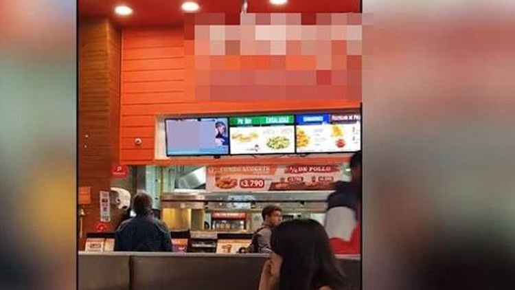 Fast food lokantasında porno rezaleti!