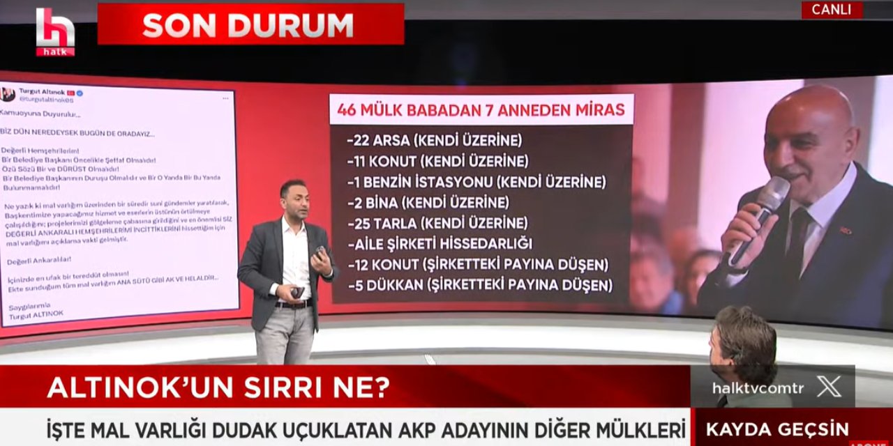 AKP Ankara Adayı Altınok’un Antalya Sırrı!