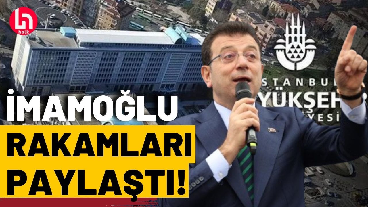 Ekrem İmamoğlu hükümetin denetleme rakamlarını açıkladı!