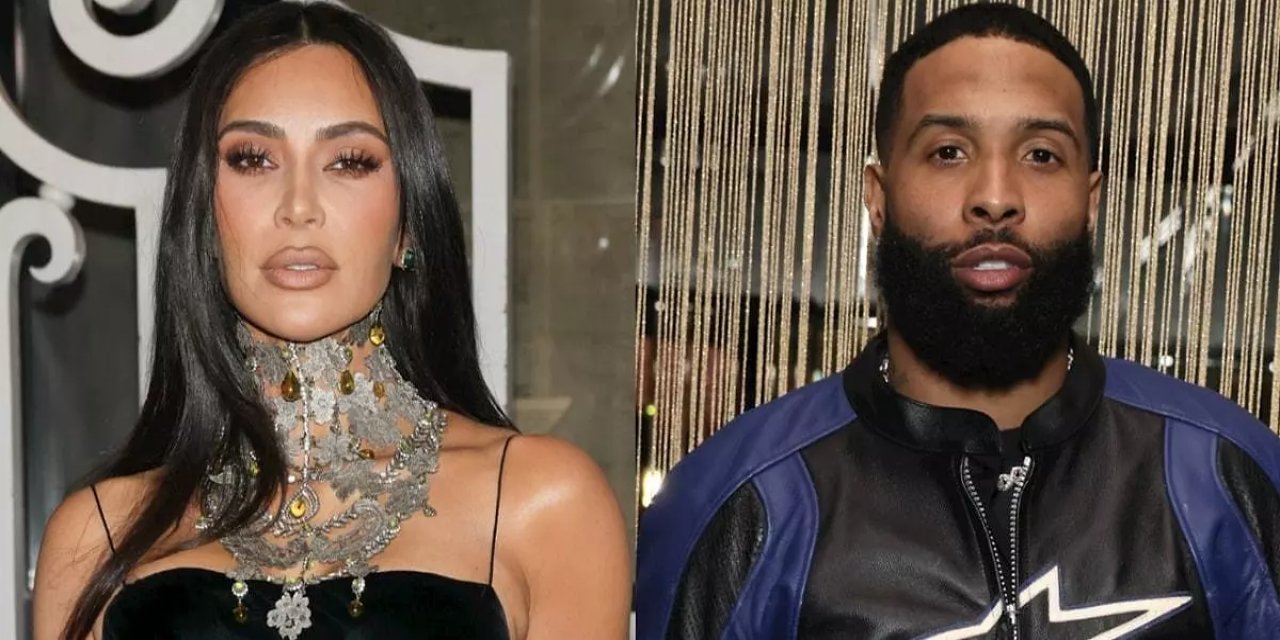 Görmemişin Sevgilisi Olmuş... Kim Kardashian Yeni Sevgilisi Odell Beckham'ın Genlerini Övdü Durdu