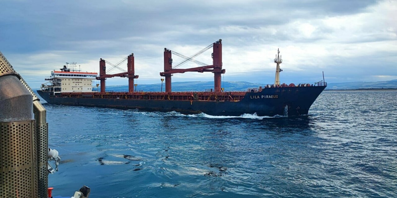Çanakkale Boğazı'nda Gemi Arızası