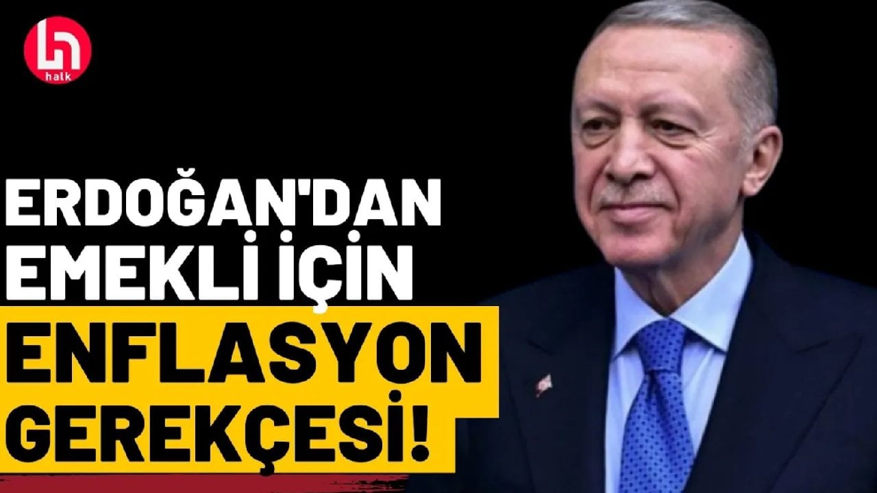 Erdoğan emekliler için enflasyonu gerekçe gösterdi! İşte o sözler...