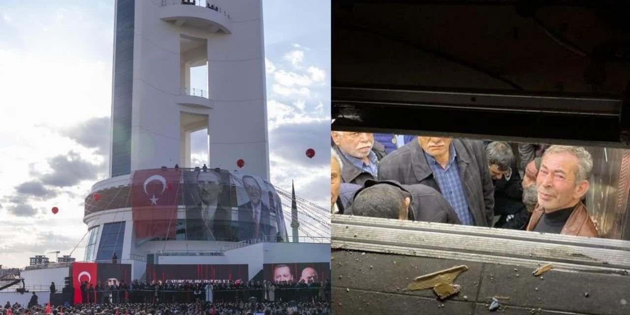Açılışını Erdoğan Yaptı 1 Hafta Sonra Halk Asansörde Kaldı!