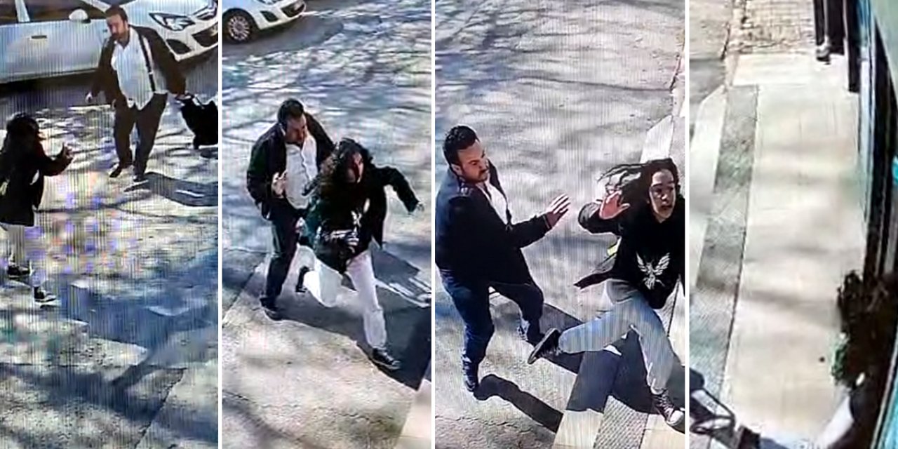 Kız Çocuğuna Sokak Ortasında Saldırdı!