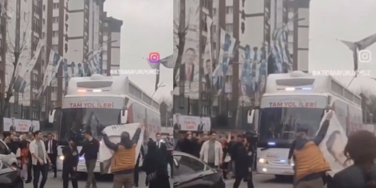 Sosyal Medya Bu Seçim Otobüsünü Konuşuyor: İmamoğlu'na Rabia Yapanlara Verilen Yanıt Gündem Oldu!