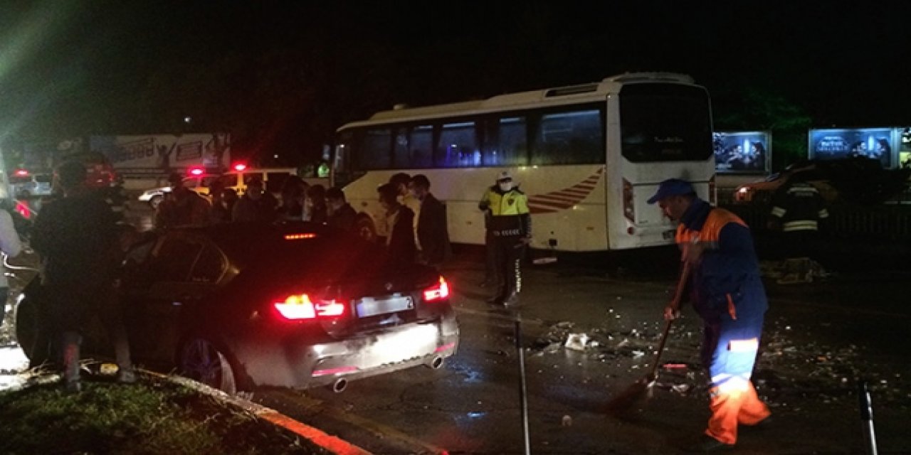 Erzurum'da Zincirleme Trafik Kazası: 7 Yaralı