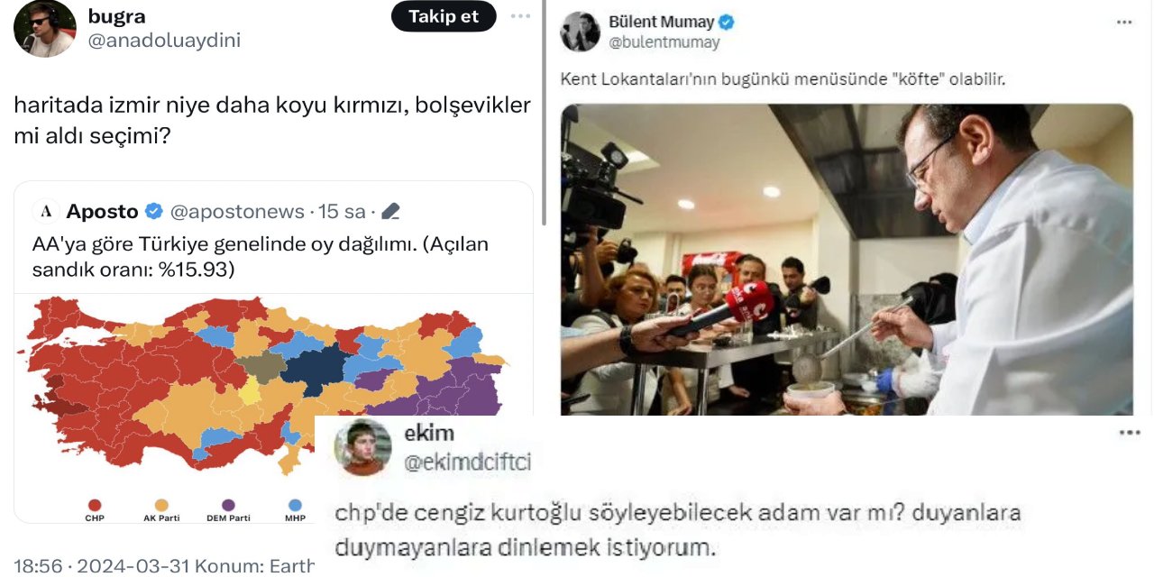 Sosyal Medyada Mizahi Seçim Sonuçları Yorumları: 'Biz Giresun'da Fındığa Çiğdem Deriz'