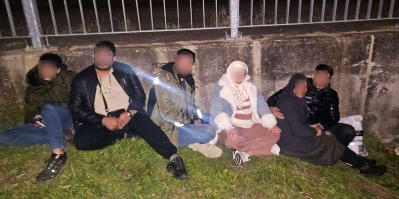 Edirne'de Kaçak Göçmenler ve Organizatör Yakalandı